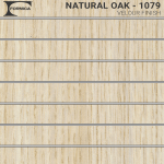 Natural Oak Wood Slat wall or shelving sample