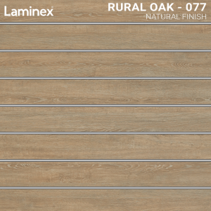 Rural Oak wood Slat wall or shelving sample