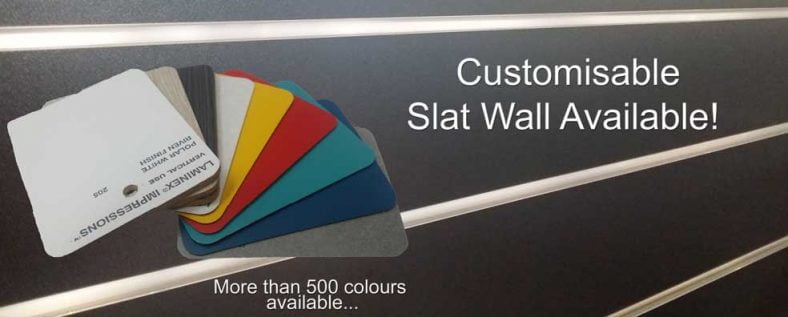 Advanced Display Systems | Slat Wall Panels