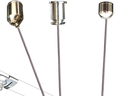 Ceiling Wire Hanging Weight (Cable & Fittings) - Cable Display Systems