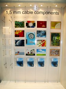 Advanced Display Systems | Cable and Rod System