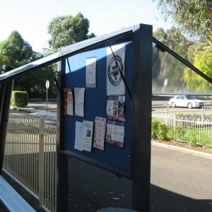 Double Sided Eclipse Notice Board