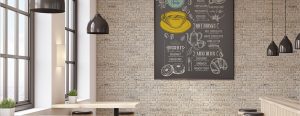 Faux brick wall cladding panel banner image