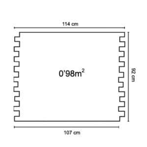 Diagram-Showing-Dimensions-Of-Fake-Brick-Wall-Panel