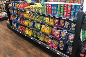 supermarket-gondola-shelving-displaying-snack-foods