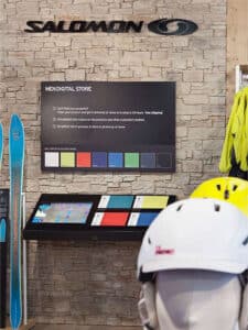 Ski-Store-Retail-Design-Using-Teruel-Gris-Fake-Stone-Panels
