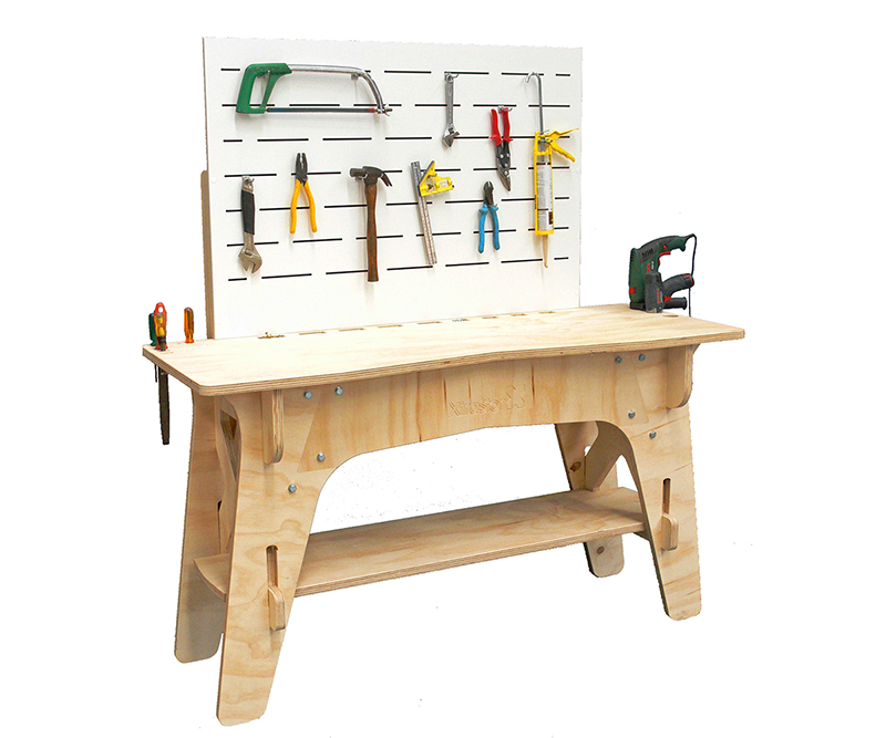 garage-workbench-with-storage-panel-for-tools